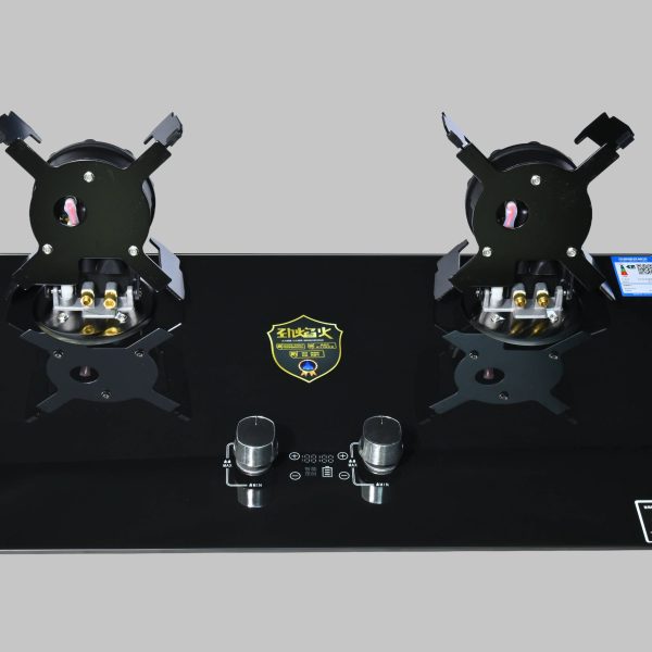 AXIS AG-888 2-Burner Black Glass Hob