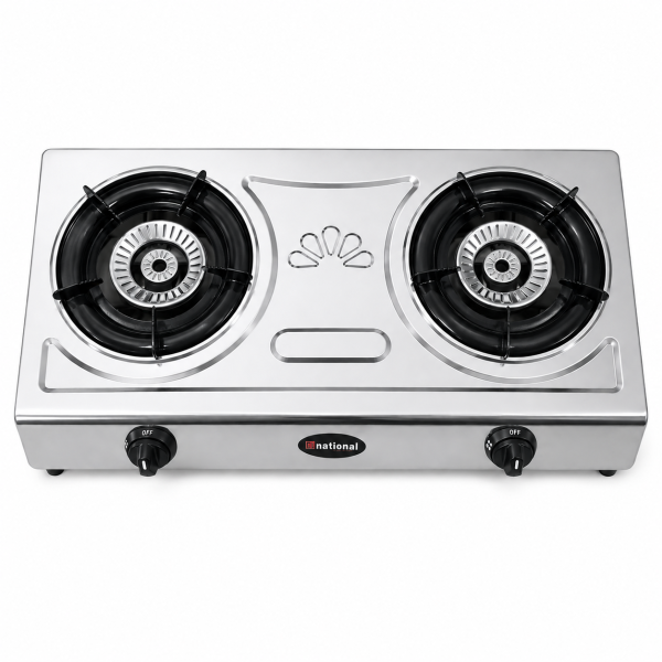 National Double 2-Burner Gas Stove