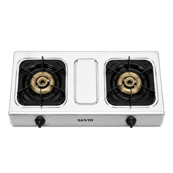 Sanyo Hybrid 2-Burner Gas Stove